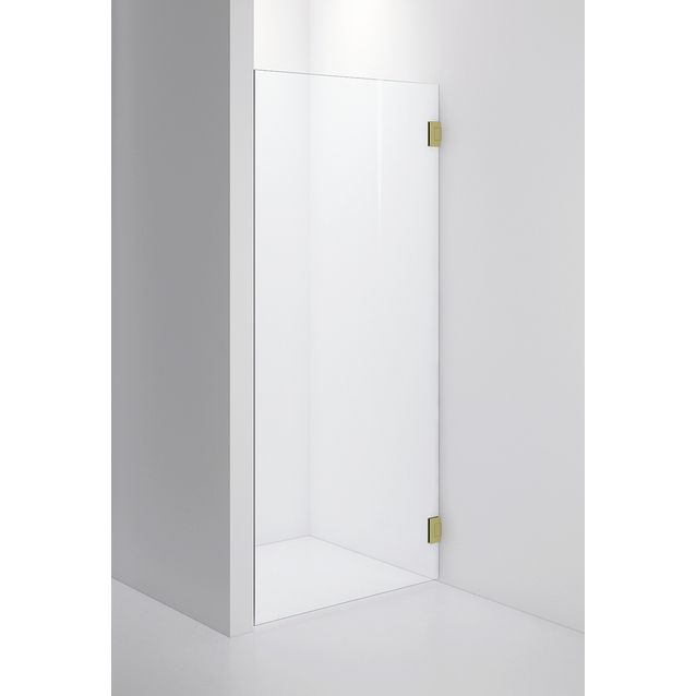 Suihkuovi INR Arc 19 Original, opaalikirkas lasi, eri profiileja, mittatilaus