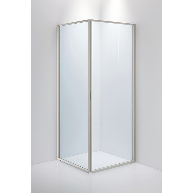 Suihkunurkka INR Edge 12, kirkas lasi, eri profiileja, mittatilaus