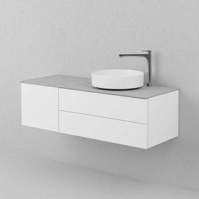 Allaskaappi INR Air Solid 120 A, Premium White