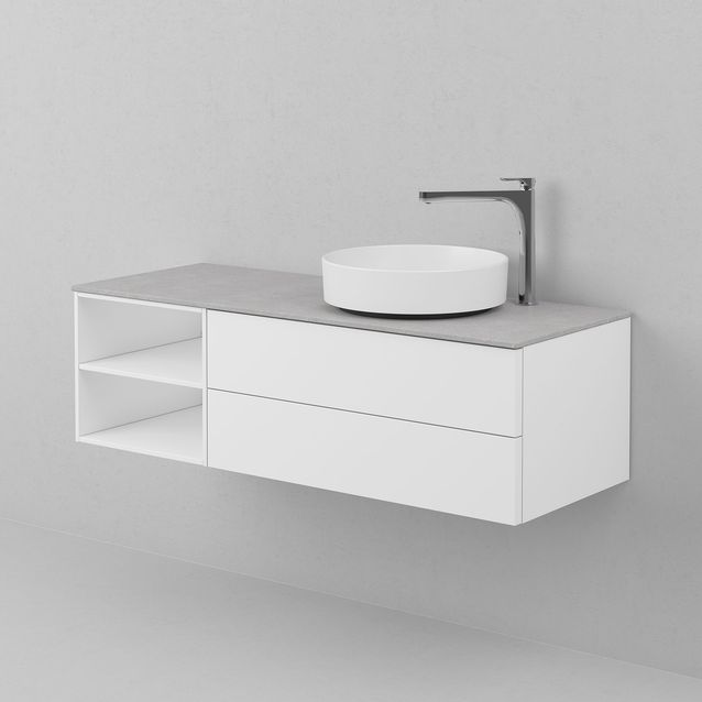 Allaskaappi INR Air Solid 120 C, Premium White