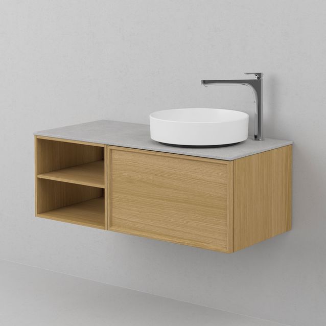 Allaskaappi INR Air Wood 100 C, Natural Oak