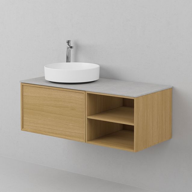 Allaskaappi INR Air Wood 100 D, Natural Oak