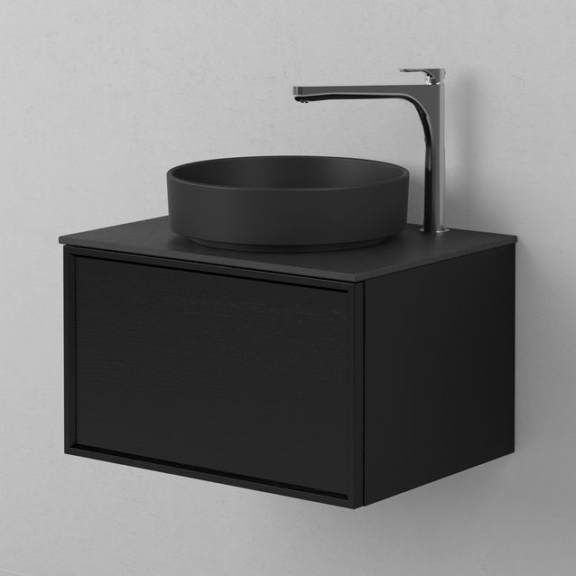 Allaskaappi INR Air Wood 60, Black Oak