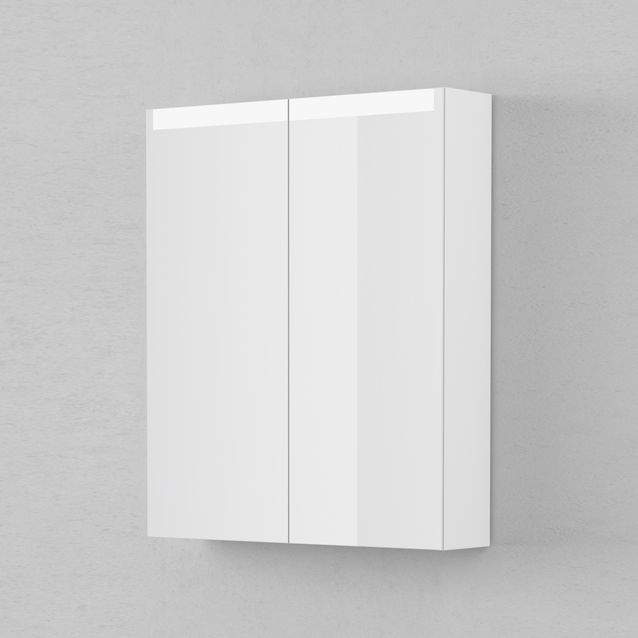 Peilikaappi INR Stage 60, pistorasia, premium white