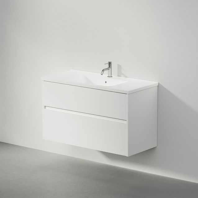 Allaslaatikosto INR Grand Grip 100, 996x570 mm, Premium White