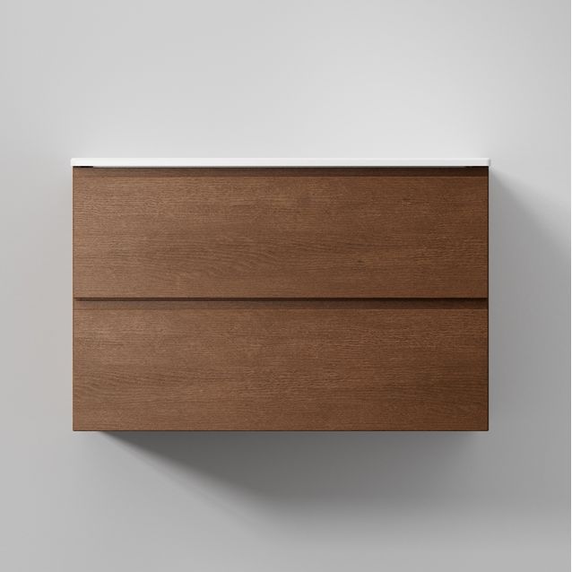 Allaskaappi INR Core XS Grip 80, 785x390mm, Dark Oak