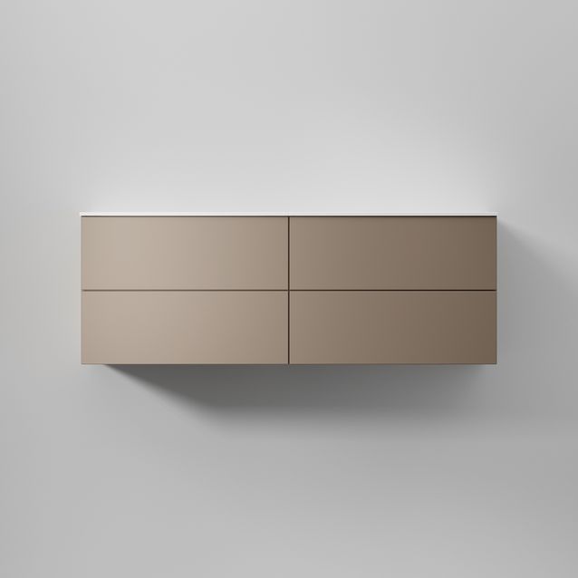 Allaskaappi INR Core Solid 140 D, 1400x454mm, Warm Clay