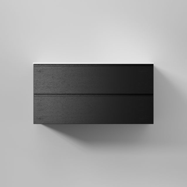 Allaskaappi INR Core Grip 100, 1000x454mm, Black Oak