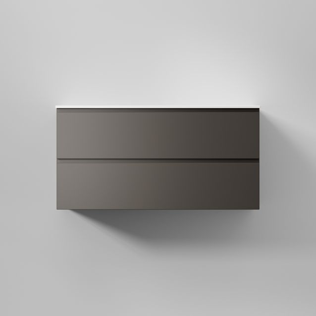 Allaskaappi INR Core Grip 100, 1000x454mm, Carbon Grey