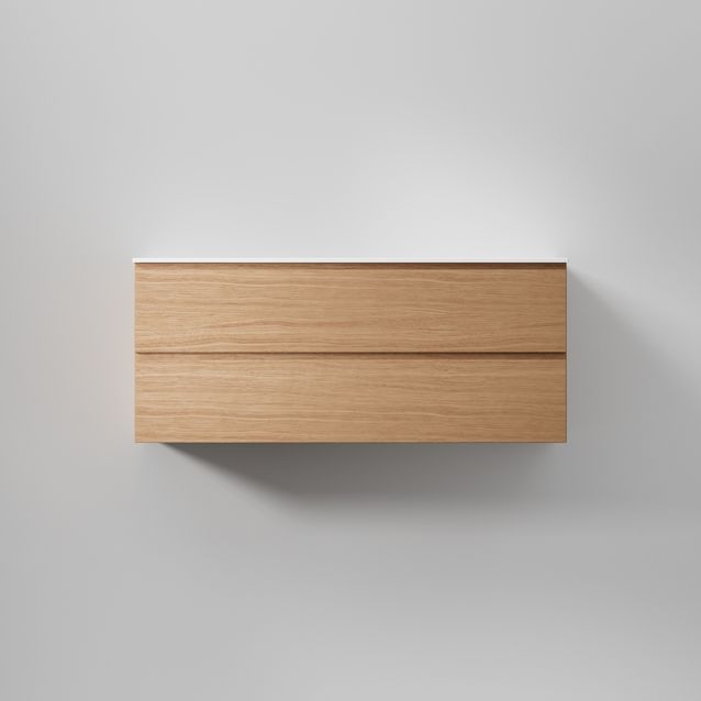 Allaskaappi INR Core Grip 120, 1200x454mm, Natural Oak