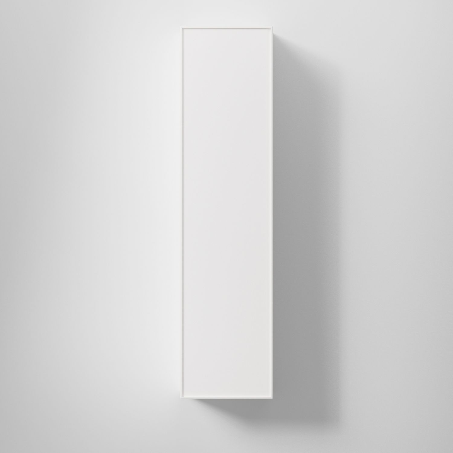 Korkea kaappi INR Sense 40/30, 400x305mm, Pure White, 5 hyllyä, oikea