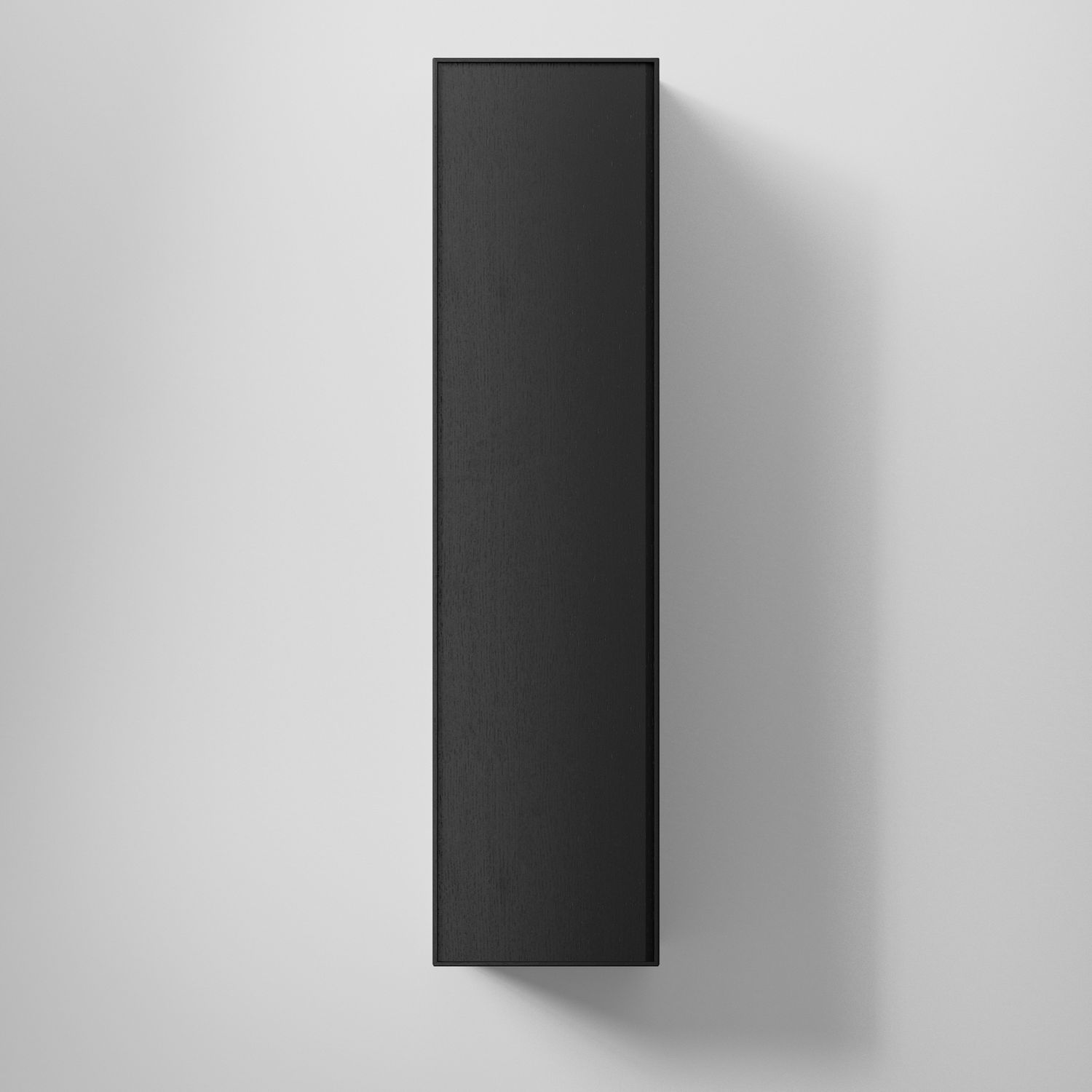 Korkea kaappi INR Sense 40/40, 400x405mm, Black Oak, 5 hyllyä, oikea