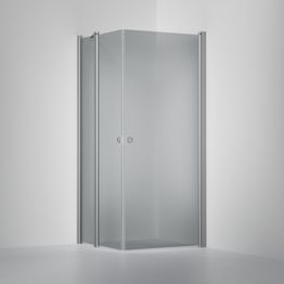 Suihkunurkka INR Linc 14 Original, savu lasi, oikea, mittatilaus