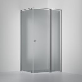 Suihkunurkka INR Linc 15 Original, savu lasi, oikea, mittatilaus
