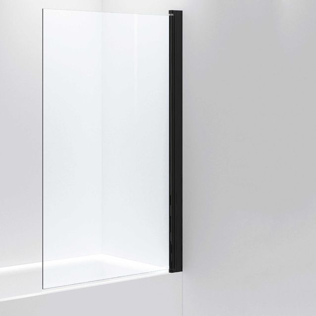 Suihkuseinä INR Linc 17 Original, kirkas lasi, mattamusta profiili, 800 mm