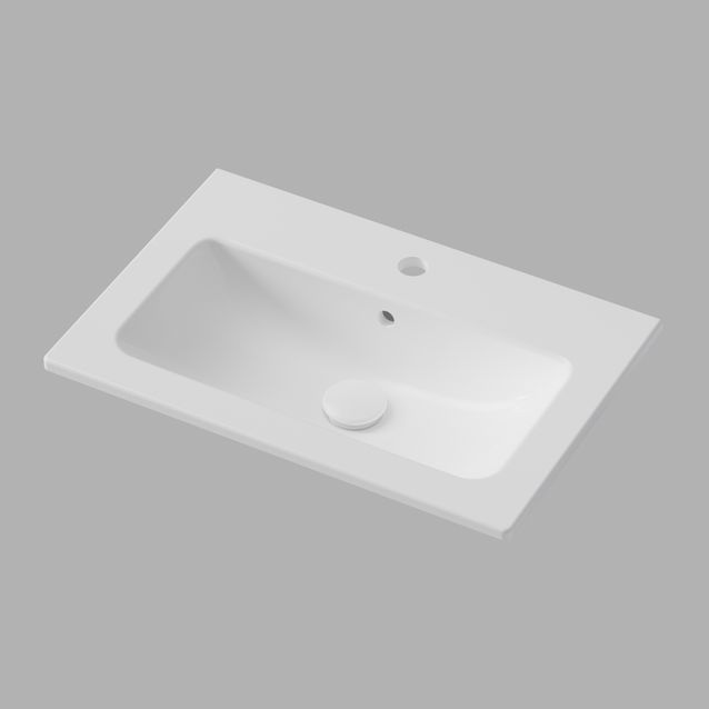 Pesuallas INR Soft XS 60, posliini, valkoinen