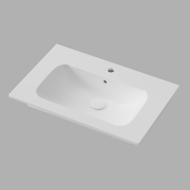 Pesuallas INR Soft 70, posliini, valkoinen