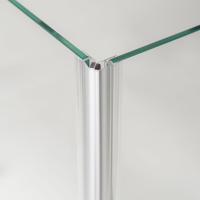 Magneettilista INR, Linc läpinäkyvä, 1 pari, 1965mm