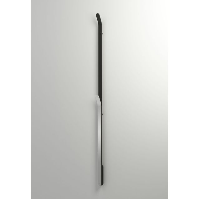 Pyyhekuivain INR Bow, musta/harjattu kromi