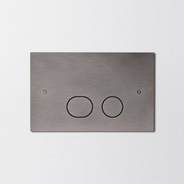 Huuhtelupainike INR Steel Style, harjattu teräs