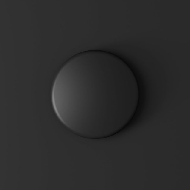 Pohjaventtiili INR EasyClean Universal, Soak-pesuallasratkaisuun, Matte Black posliini, Ø75mm