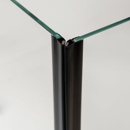 Magneettilista INR Linc, musta, 1 pari, 1965mm