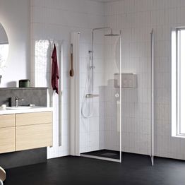 Suihkunurkka INR LINC Angel kirkas lasi eri vaihtoehtoja