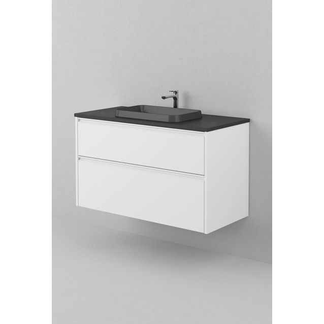 Allaskaappi INR Grand Grip 100, malja-altaalla, eri vaihtoehtoja