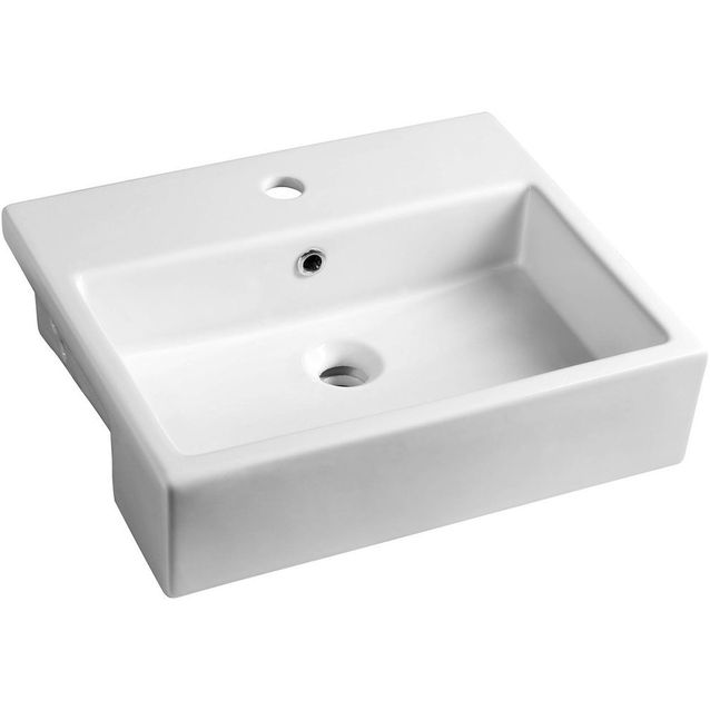 Pesuallas Interia Purity 500 x 420 mm valkoinen 