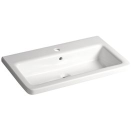 Pesuallas Interia City Square 800 x 450 mm valkoinen 