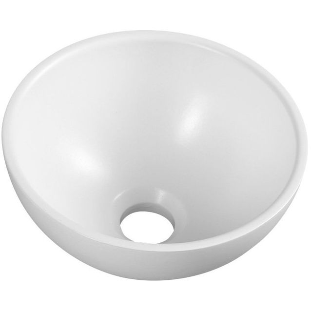 Malja-allas Interia Minor ø260 mm kivi valkoinen 