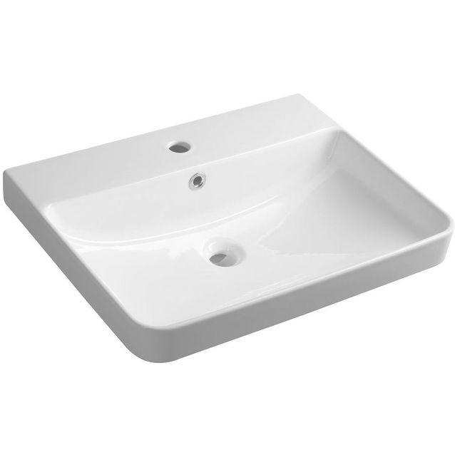 Pesuallas Interia Neron 60x48 cm, valkoinen