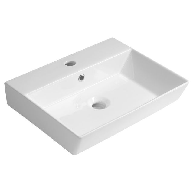 Pesuallas Interia Orion 49x38, 6cm, valkoinen 