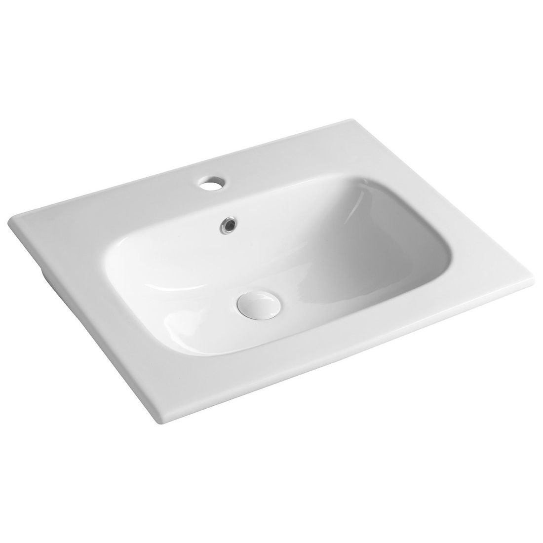 Pesuallas Interia Piedra Vanity Unit 610x460 mm valkoinen