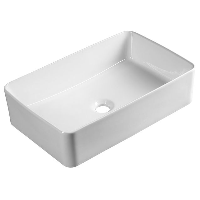 Malja-allas Interia 540x330 mm, valkoinen