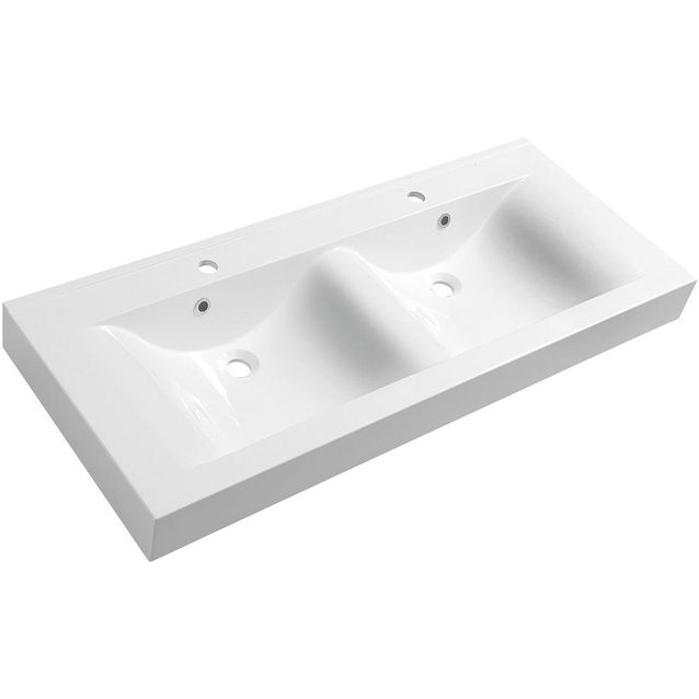 Pesuallas Interia Flavia 120x50 cm, valkoinen