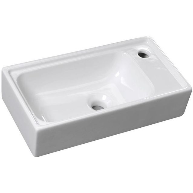 Pesuallas Interia Orion 50x25 cm, valkoinen