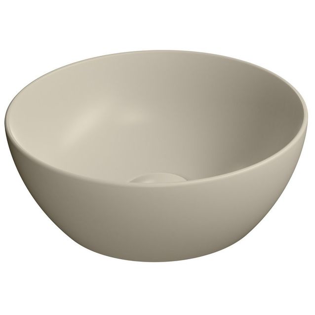 Malja-allas Interia Pura, ø32cm, matta beige