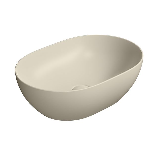 Malja-allas Interia Pura 50x35cm, matta beige