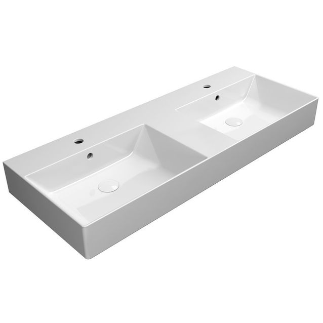 Pesuallas Interia Kube X 120x47cm, valkoinen