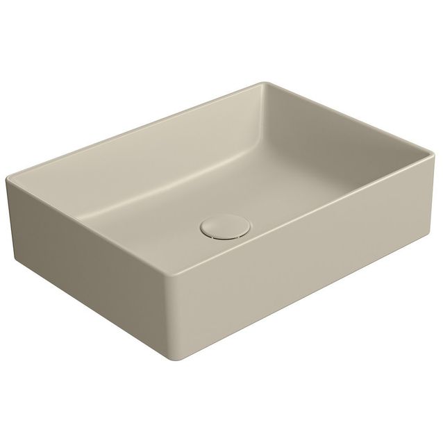 Malja-allas Interia Kube X 50x37cm, matta beige