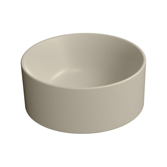 Malja-allas Interia Kube X, ø32cm, matta beige
