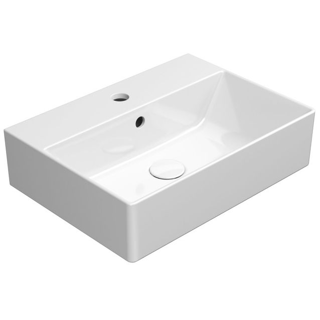 Pesuallas Interia KUBE X, keraaminen, valkoinen eri kokoja