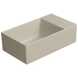 Malja-allas Interia Kube X 40x23cm, ei hanareikää, vasen/oikea
