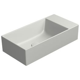Malja-allas Interia Kube X 50x25cm, tasainen pohja, ei hanareikää, vasen/oikea