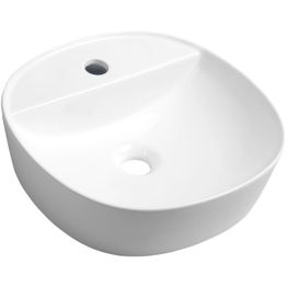 Malja-allas Interia Lugano 40x12 cm, valkoinen