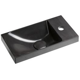 Pesuallas Interia Agos 40x22cm, vasen/oikea, betoni