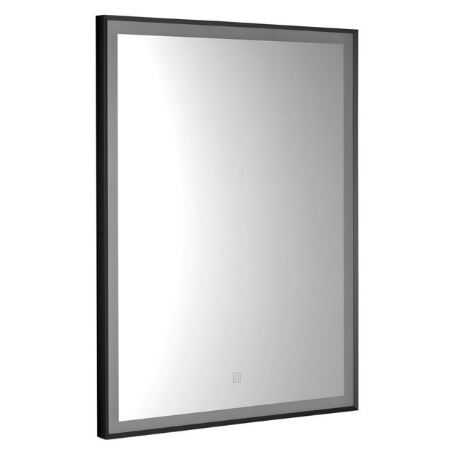 Valopeili Interia Corna 60x80 cm, hipaisukytkimellä, himmentimellä, musta