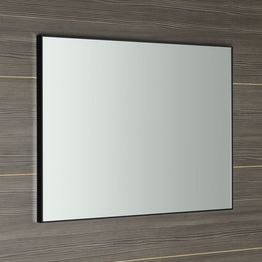 Kylpyhuoneen peili Interia Arowana, musta, eri kokoja