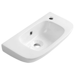 Pesuallas Interia Kia 49x25cm, valkoinen 